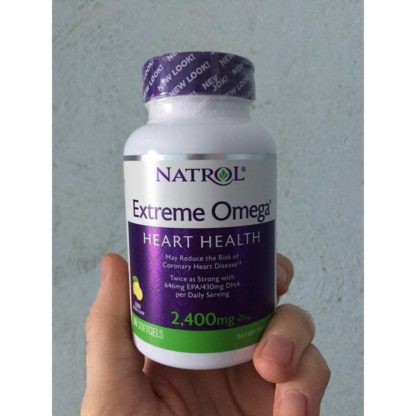 Extreme Omega, 2400 мг, 60 капс, Natrol