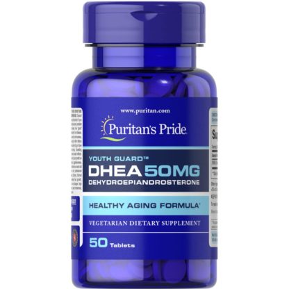 DHEA Puritan's Pride 50 таблеток 50 мг бустер тестостерона купить