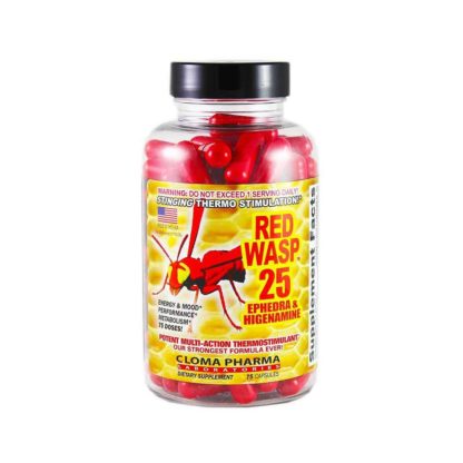 Red Wasp 25 Cloma Pharma 75 капсул жиросжигатель ЭКА купить