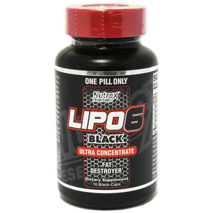 LIPO 6 Black Ultra Concentrate Nutrex 10 капсул жиросжигатель купить