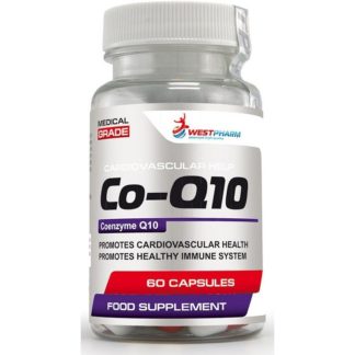 Co-Q10 WestPharm 60капсул по 100 мг коэнзим Q10 купить