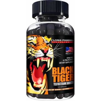 Black Tiger Cloma Pharma 100 капсул тестостероновый бустер купить