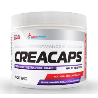 Creacaps WestPharm 400 капсул по 500 мг – креатин купить