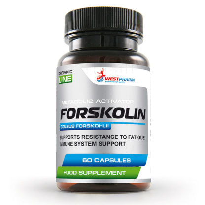 Forskolin WestPharm 60 капсул по 250 мг жиросжигатель купить