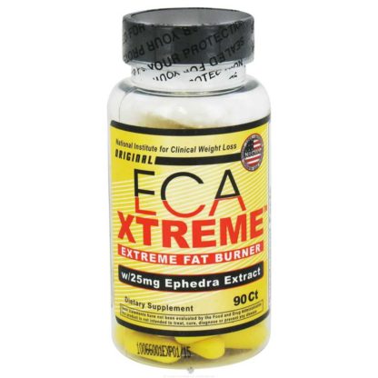 Упаковка ECA Xtreme DMAA Hi-Tech Pharmaceuticals 90 таблеток жиросжигатель с DMAA купить