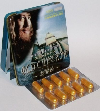 Оригинальные таблетки Old Captain Старый капитан 10 капсул средство для потенции купить