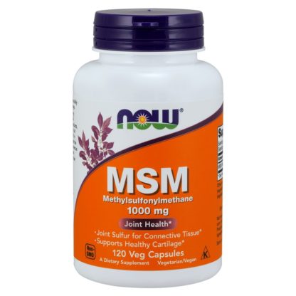 MSM Now Foods 120 капсул по 1000 мг от воспалений в суставах цена