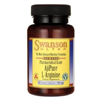 Купить AjiPure L-Arginine Swanson 60 капсул дешево