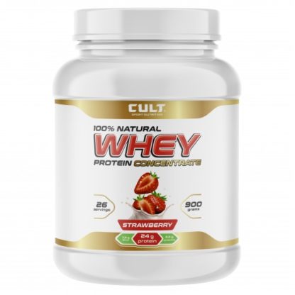 Купить недорого CULT Sport Nutrition 100% Natural Whey Protein Concentrate (900 гр.)