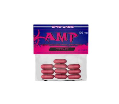 Epic Labs AMP Citrate 100 мг 10 капсул продажа