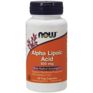 Now Foods Alpha Lipoic Acid 100 мг 60 капсул продажа
