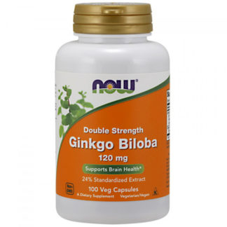 Now Foods Ginkgo Biloba 120 мг 100 капсул продажа