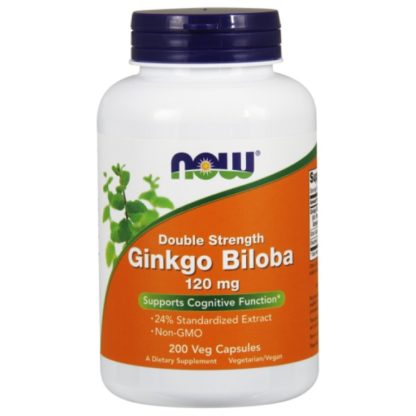 Now Foods Ginkgo Biloba 120 мг 200 капсул продажа