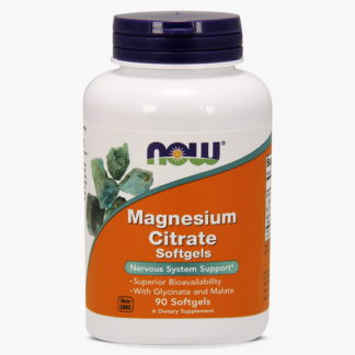 Now Foods Magnesium Citrate Softgels 90 капсул продажа