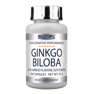 Scitec Nutrition Ginkgo Biloba 100 капсул продажа