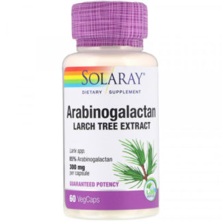 Solaray Arabinogalactan Larch Tree Extract 300 мг 60 капсул продажа