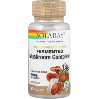 Solaray Fermented Mushroom Complete 600 мг 60 капсул продажа