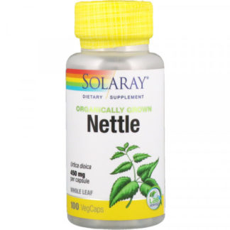 Solaray Nettle 450 мг 100 капсул продажа