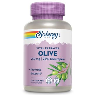 Solaray Olive Leaf Extract 250 мг 120 капсул продажа